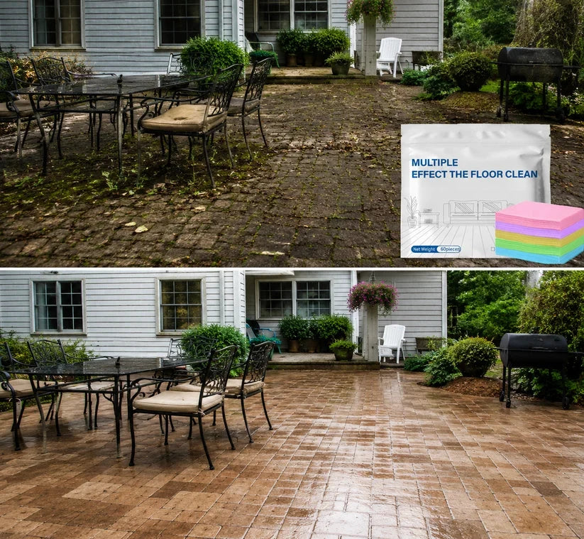 Multiple Effect The Floor Clean Tablets for Mopping, Quick Shine Cleaner