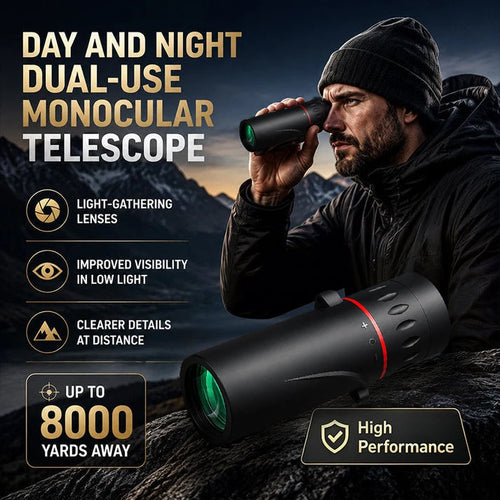 AI15 Day/Night Dual-Use Monoculars – 8000-meter detection range