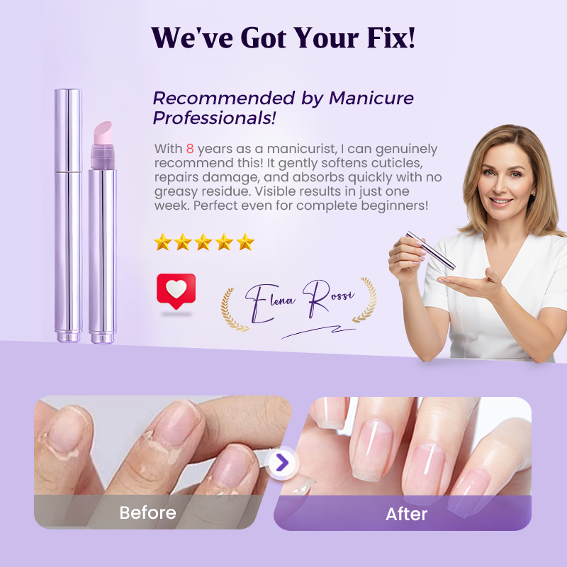 💅3-in-1 Nail Care Serum Oil Pen – Cuticle Remover, Nail Polish Remover & Nail Oil Treatment