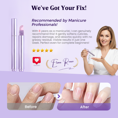 💅3-in-1 Nail Care Serum Oil Pen – Cuticle Remover, Nail Polish Remover & Nail Oil Treatment