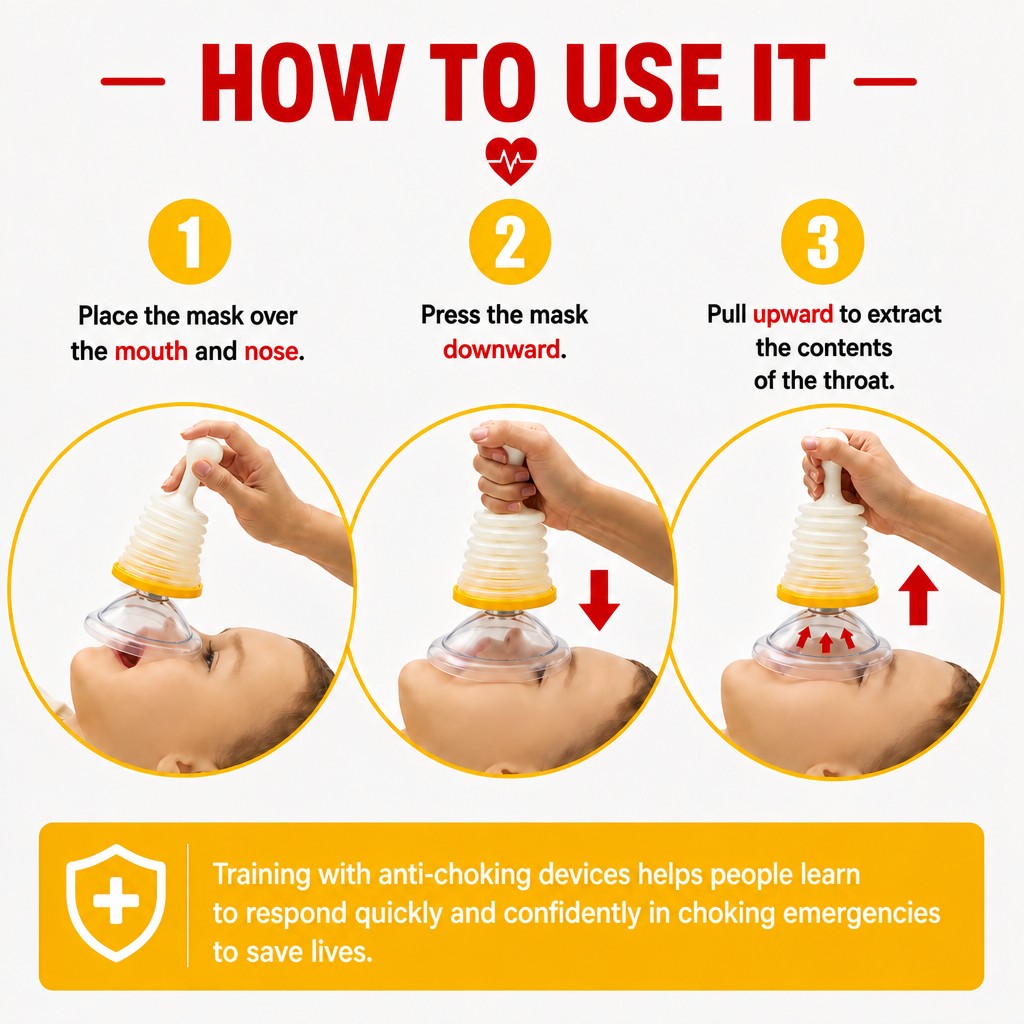 Emergency Choking Rescue Kit - For Adults & Children