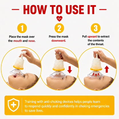Emergency Choking Rescue Kit - For Adults & Children