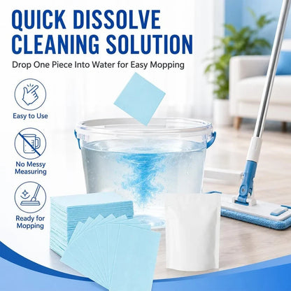Multiple Effect The Floor Clean Tablets for Mopping, Quick Shine Cleaner