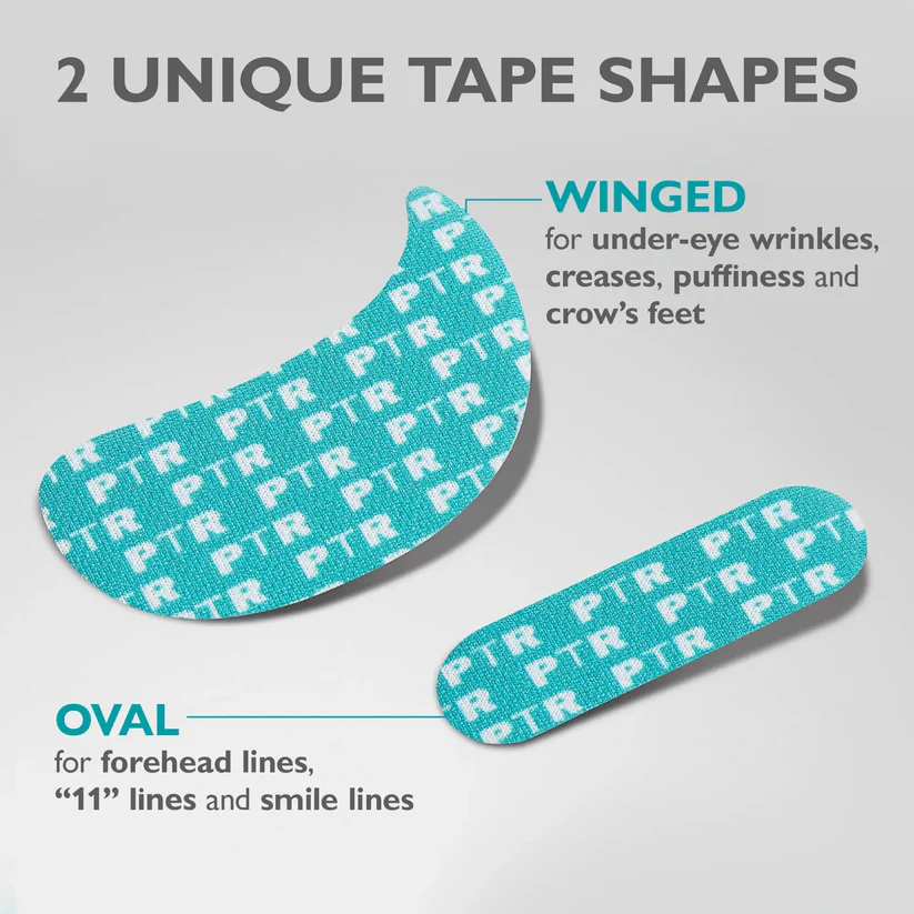 Peptide-Infused Face & Eye Tape for Smoother, Radiant Skin