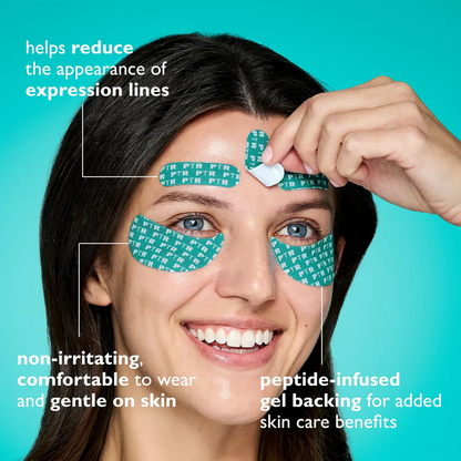 Peptide-Infused Face & Eye Tape for Smoother, Radiant Skin