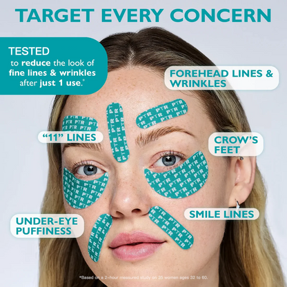 Peptide-Infused Face & Eye Tape for Smoother, Radiant Skin