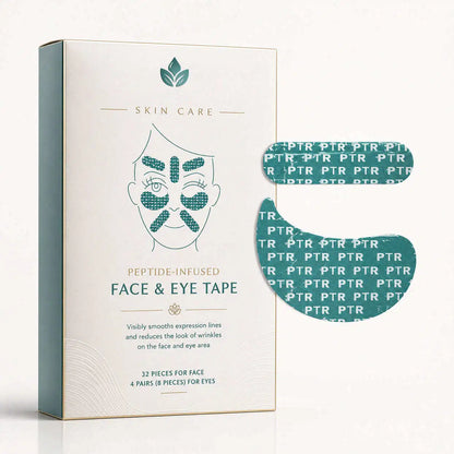 Peptide-Infused Face & Eye Tape for Smoother, Radiant Skin